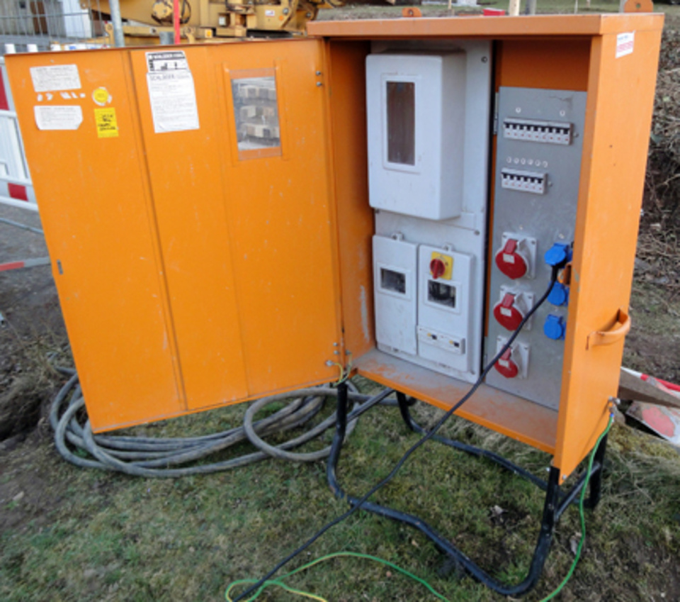 Baustromkasten bei Baumann GmbH in Frankenthal
